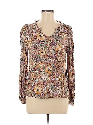 Les Amis Long Sleeve Blouse (view 1)
