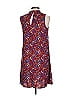 Charming Charlie 100% Viscose Paisley Burgundy Casual Dress Size S - photo 2