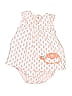 Just One You Made by Carter's 100% Cotton Ivory Short Sleeve Onesie 9-12 MO / 12 MO - photo 1