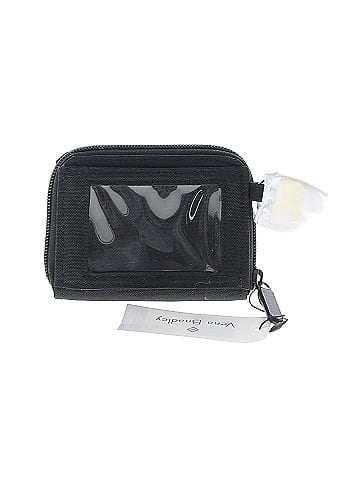Vera Bradley Black LU RFID Petite Zip-Around Wallet (view 1)