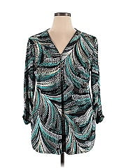 Jm Collection Long Sleeve Blouse