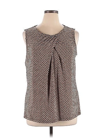 Anne Klein Sleeveless Blouse (view 1)