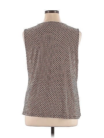 Anne Klein Sleeveless Blouse (view 2)