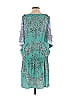 Hale Bob Paisley Teal Cocktail Dress Size L - photo 2