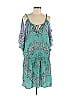 Hale Bob Paisley Teal Cocktail Dress Size L - photo 1