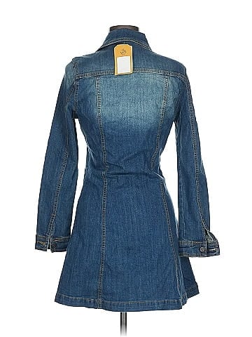 Indigo Rein Classic Blue Denim Jacket Style (view 2)