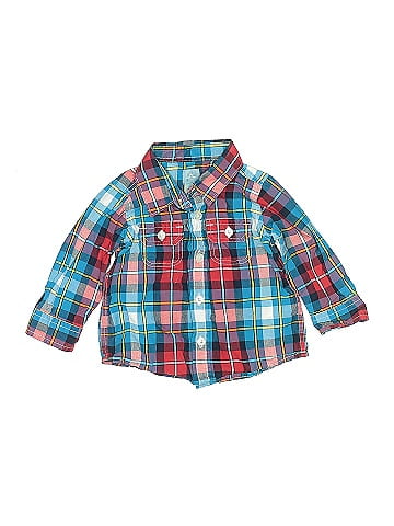 Baby Gap Outlet Long Sleeve Button-Down Shirt (view 1)