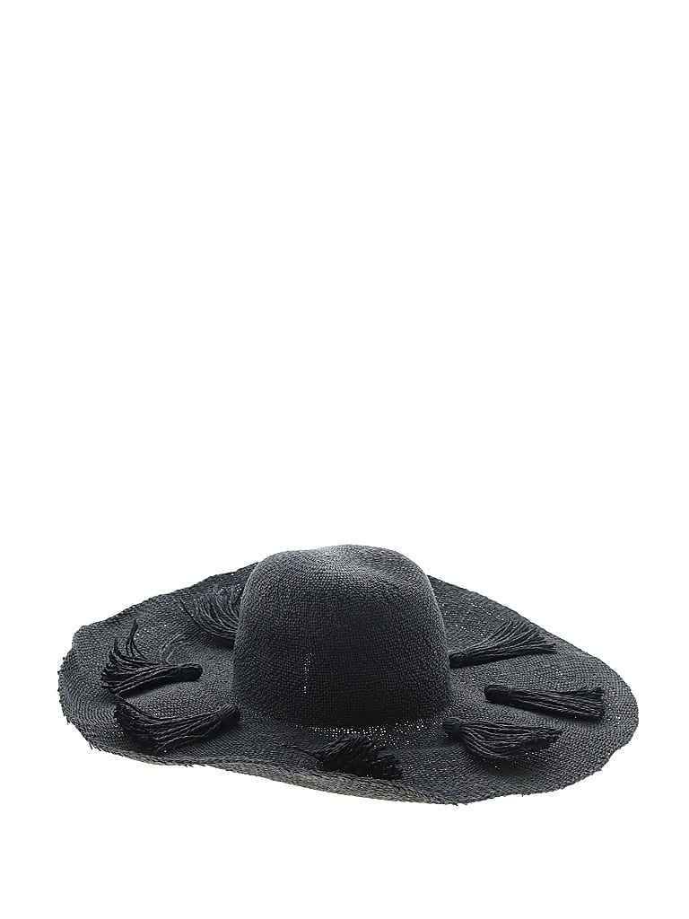 L Space 100% Paper Black Sun Hat One size - photo 1