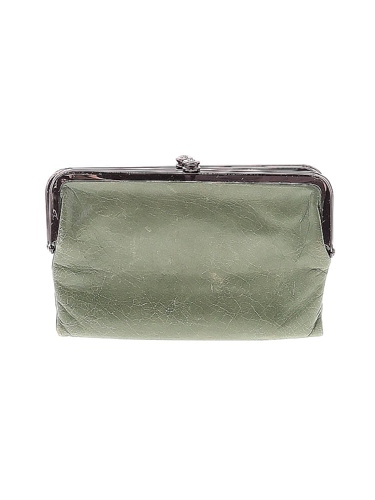 Hobo The Original 100% Leather Green Leather Clutch One size - photo 1