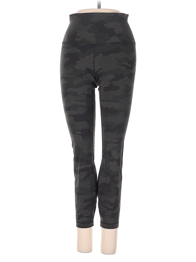 Pre-owned Lululemon Athletica Active Pants In Green