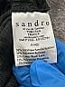 Sandro Animal Print Black Casual Skirt Size Med (2) - photo 4