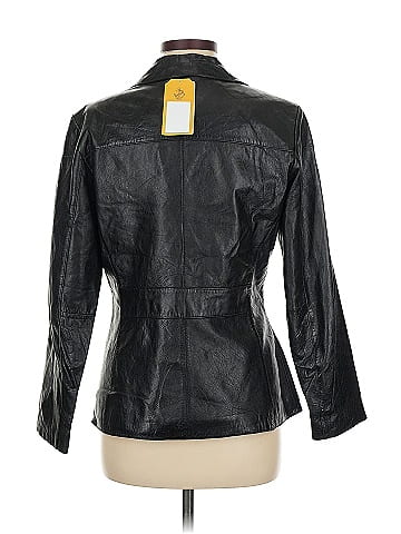 Wilsons Leather Maxima Classic Black Leather Jacket M (view 2)