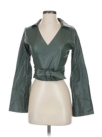 Kendall & Kylie Long Sleeve Blouse (view 1)