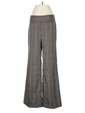 Boutique Essentials Brown Trousers with Classic Check (view 1)