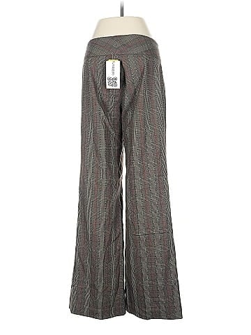 Boutique Essentials Brown Trousers with Classic Check (view 2)