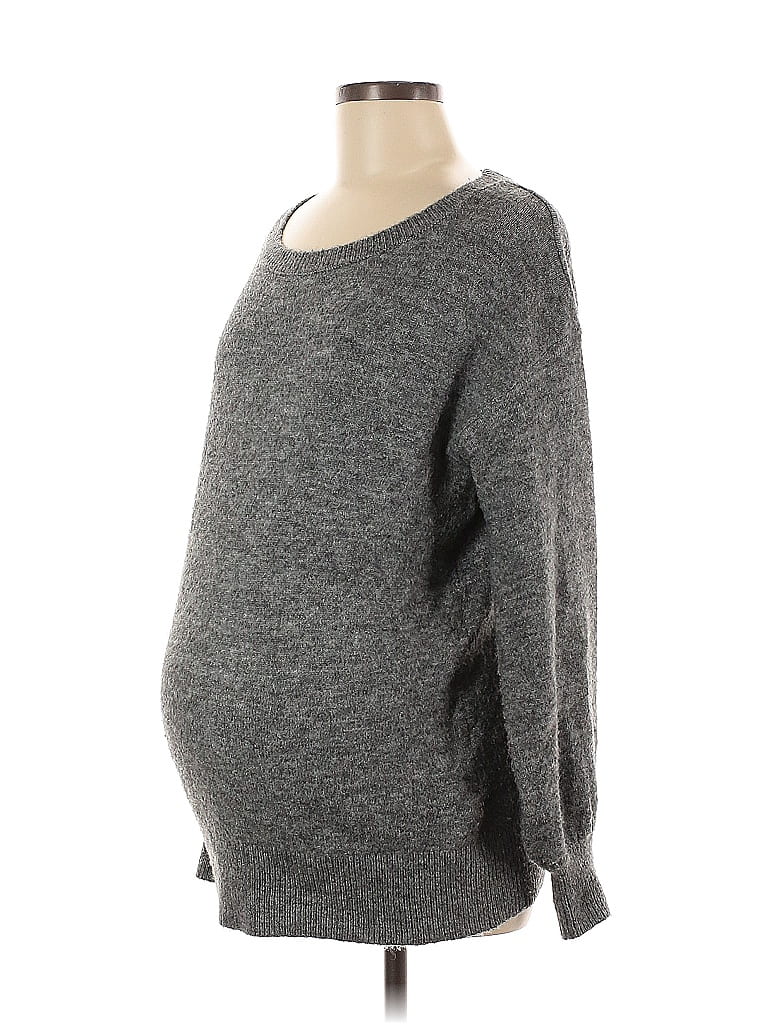 Motherhood Gray Pullover Sweater Size S - photo 1
