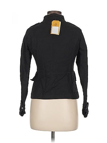 Denim Co Black Denim Jacket with Studded Details (view 2)