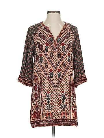 Ritu Kumar 3/4 Sleeve Silk Top (view 1)