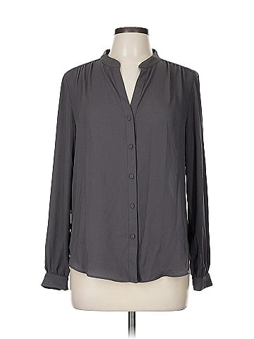 Ann Taylor Long Sleeve Blouse (view 1)