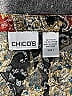 Chico's 100% Polyester Paisley Gold Long Sleeve Blouse Size M - photo 7
