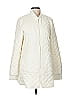 T by Talbots 100% Polyester Ivory Coat Size M - photo 1
