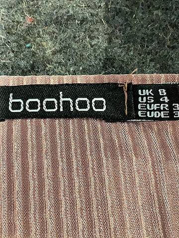 Boohoo Pink Jumpsuit Size 4