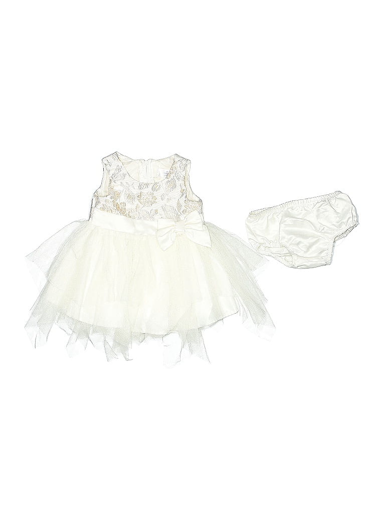 Baby Biscotti Ivory Dress Size 3-6 mo - photo 1
