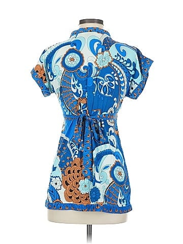 Nicole by Nicole Miller Short Sleeve Blouse (view 2)