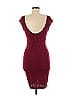 Tart Houndstooth Burgundy Cocktail Dress Size XS - photo 2
