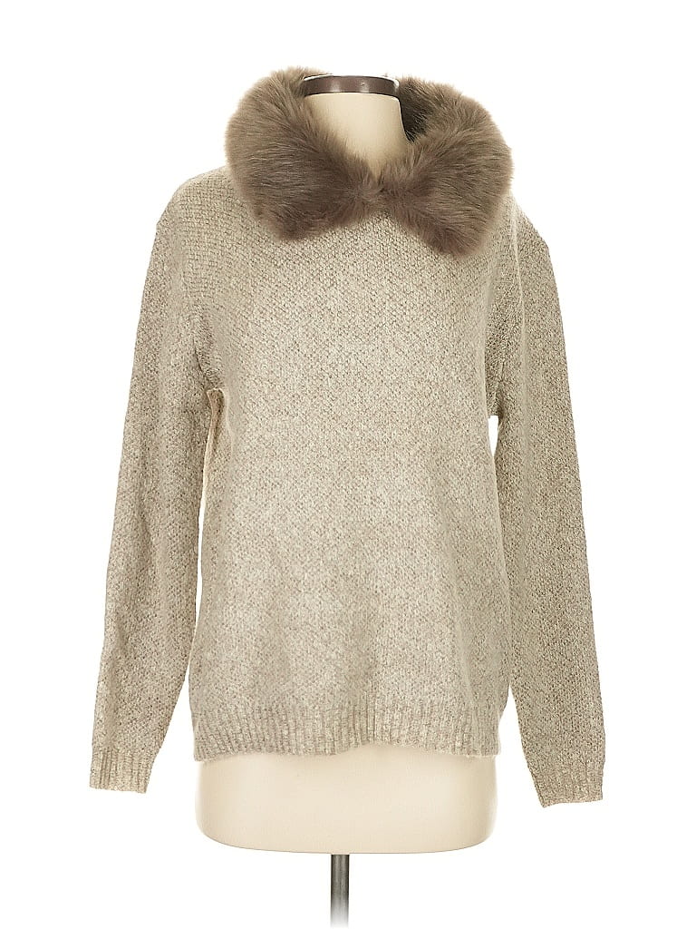 Catherine Malandrino Tan Pullover Sweater Size M - photo 1