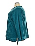 Woman Within 100% Polyester Teal Pullover Sweater Size 26 - photo 5