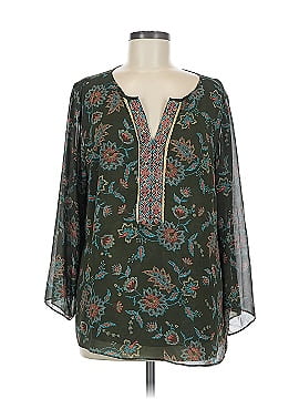 Belle By Kim Gravel Long Sleeve Blouse