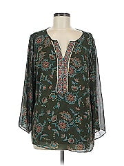 Belle By Kim Gravel Long Sleeve Blouse