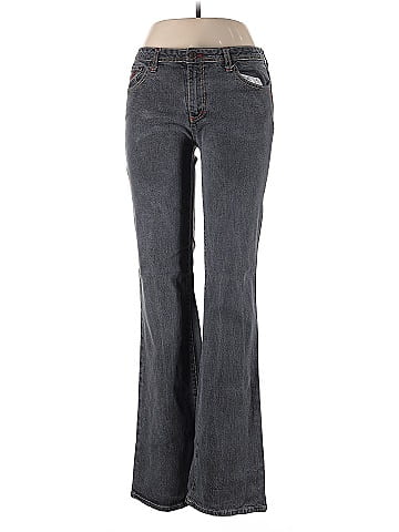 Rocawear Gray Flared Jeans with Red Stitch (view 1)
