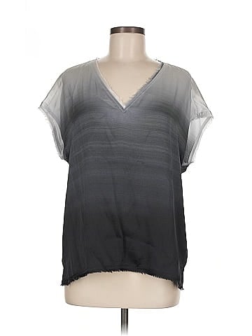 Go By Go Silk Short Sleeve Silk Top (view 1)
