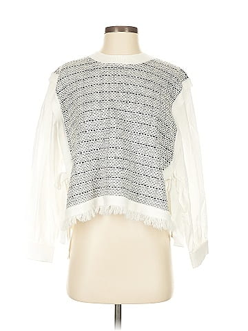 Pinch 3/4 Sleeve Blouse (view 1)