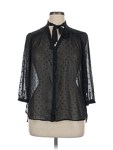Elle 3/4 Sleeve Blouse (view 1)
