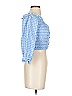 Zara Blue 3/4 Sleeve Blouse Size XS - photo 4