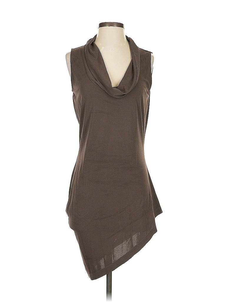 St. John Brown Casual Dress Size S - photo 1