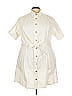 City Chic Ivory Casual Dress Size 24 - photo 1