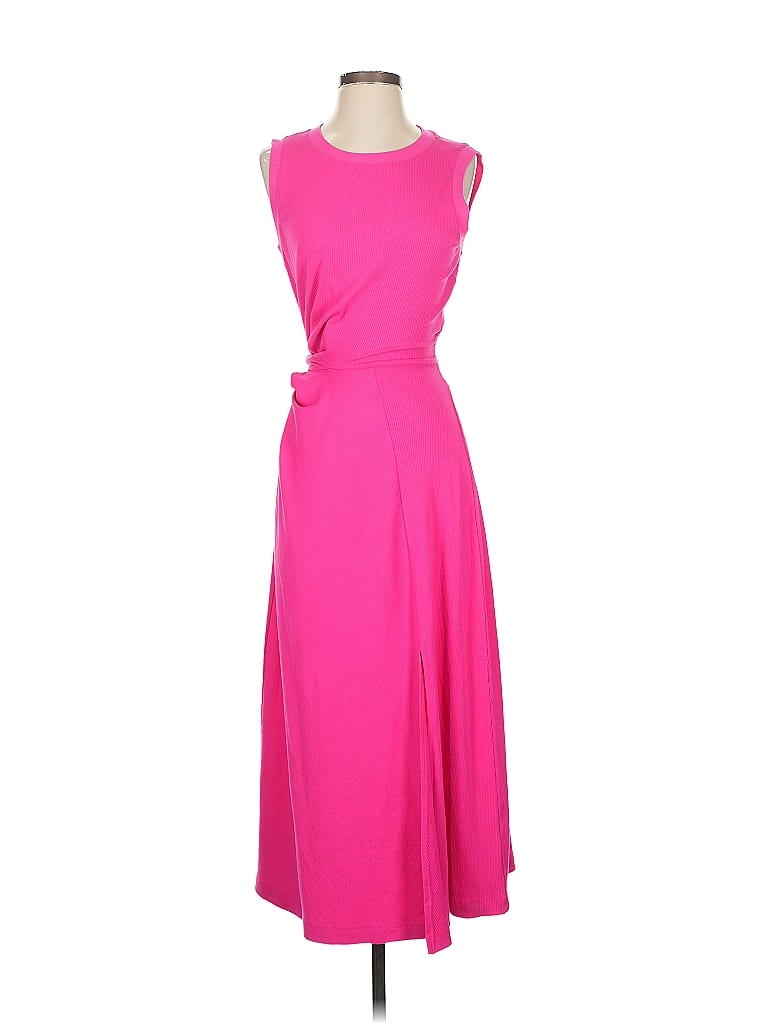 Evereve Solid Pink Cocktail Dress Size S - photo 1