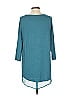 Soft Surroundings Teal 3/4 Sleeve Top Size S - photo 2