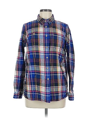 Duluth Trading Co. Long Sleeve Button-Down Shirt (view 1)