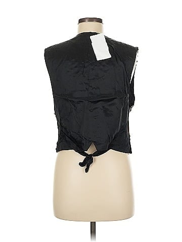 Kenar Embellished Black Vest for Style (view 2)