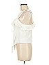 TeXTURE & THREAD Madewell 100% Cotton Ivory Sleeveless Blouse Size M - photo 5
