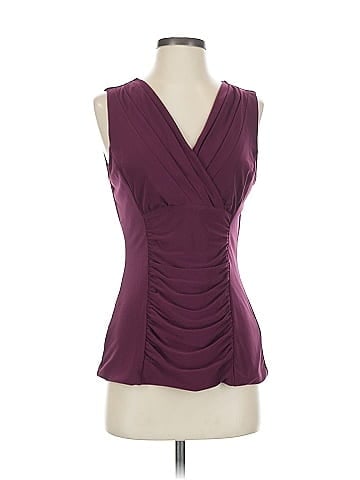White House Black Market Sleeveless Blouse (view 1)