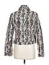 Eva Mendes by New York & Company Animal Print Silver Jacket Size L - photo 2
