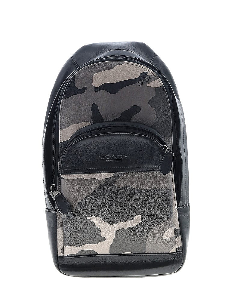 Coach Factory Gray Black Backpack One size - photo 1