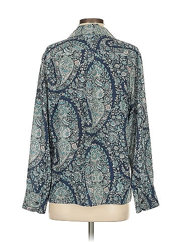 J.Crew Long Sleeve Silk Top (view 2)