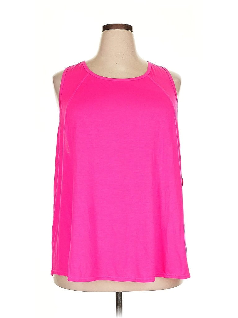 Xersion Pink Sleeveless T-Shirt Size 2X - photo 1